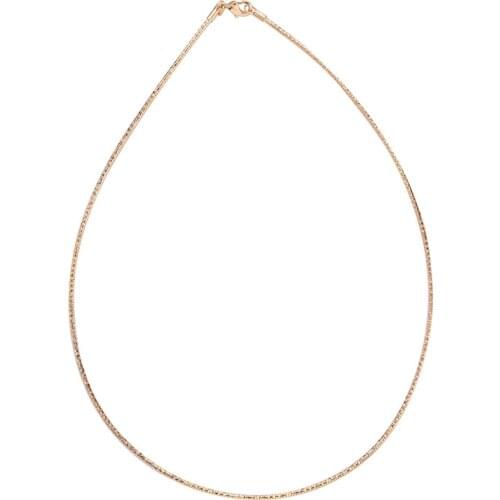 3Pcs/Lot 18K True Gold Filled Color Retention Batch Flower Chain Necklace DIY Jewelry Making Accessories Jewellery Findings