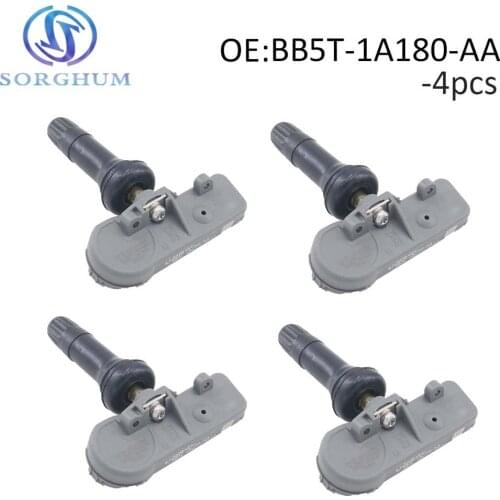 4pcs BB5T-1A180-AA Tire Pressure Sensor TPMS 433MHZ Fits For Ford For Mondeo
