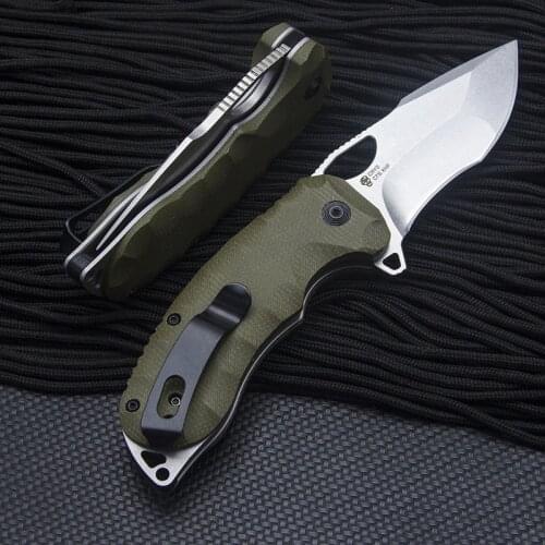 57-58HRC High Hardness Outdoor Survival Knife Folding Knife Portable Pocket Tactical Knife Portable Camping Survival knife