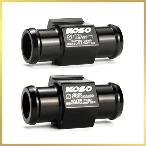 Motorcycle Water Temperature Sensor Adapter KOSO 18mm 22mm Common For Motor Thermometers For Honda NMAX XMAX CB650 Accessories