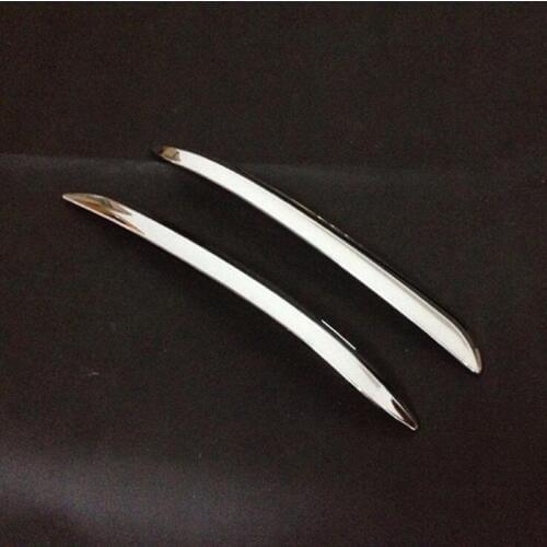 Free Shipping For Honda JADE 2PCS High Quality ABS Chrome Car Rear Protection Angle Cover Trim Car Styling Accessories
