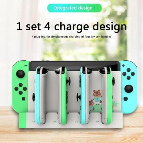 For Nintendo Switch Joy Game Con Fast Charging Base Stand IPega PG-9186 PG-9186A Indicator Light Charging Dock Stand Station