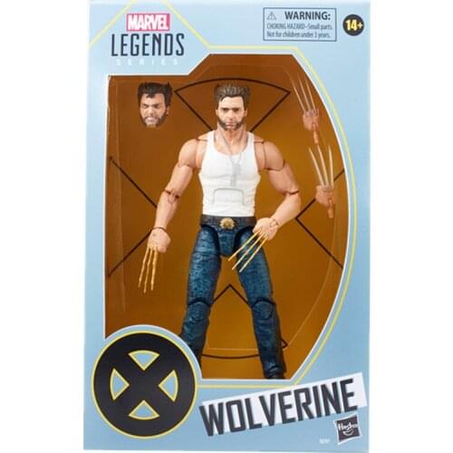 16cm Hasbro Marvel Legends Amazon Limited Wolverine Vest Version In Stock Action Figure Collection Model Speelgoed Voor Actie