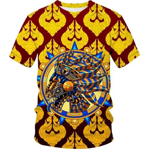 2021 New Men/Women Casual t shirts tees Metal animal 3D Prints tshirts Harajuku Tee punk Shirts Male Female hip hop Streetwear