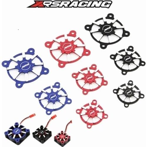 XRSRACING 4D 25mm 30mm 40mm Radiator cover Cooling fan protection for 1/8 1/10 ESC motor fan HOBBYWING max10 max8 4274 motor