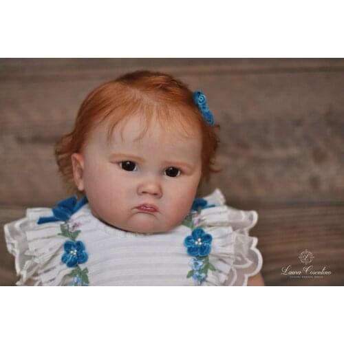 NPK 25inch DIY Reborn Dollkit Charlotte Toddler Fresh Color Soft Touch