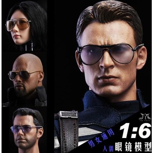 1/6 Scale Mini Sun Glasses Model for 12" Male Female Action Figure Toys