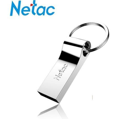 Netac Pen Drive USB Flash Drive 64GB 32GB 128 GB Flash Disk Pendrive Fleshka usb cle usb Memoria usb Key With OTG Type c LOGO