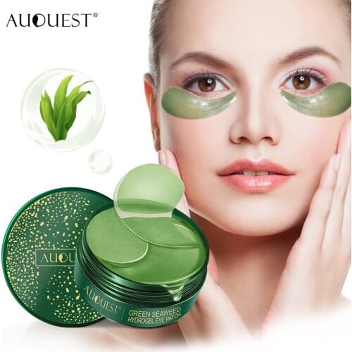 Seaweed Eye Patch Moisturizing Mask Collagen Anti-Wrinkle Anti-Aging Remove Eye Bags Dark Circles Eye Wrinkle Moisturizing Care