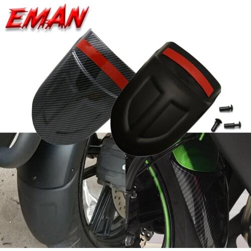 Motorcycle Front Mudguard Fender Rear Extender Extension FOR KAWSAKI Z900RS Z900 RS 2017 2018 2019 2020 Carbon Fiber Texture