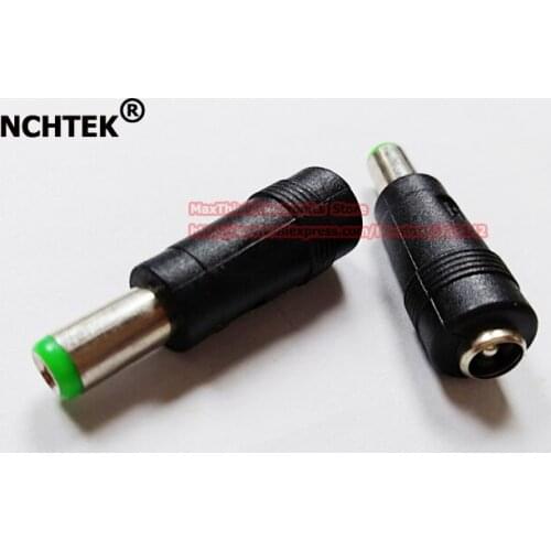NCHTEK DC Power 5.5x2.1mm Female Jack to 6.3x3.0mm Male Power Plug CCTV Connector Adapter for Laptop/Free shipping/25PCS
