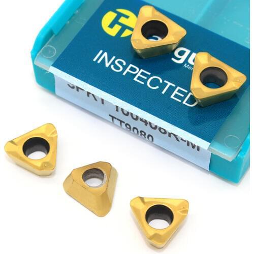 3PKT100408R M TT9080 Carbide Insert Lathe Milling Mill 3PKT100408 3PKT 100408 CNC Cutting Tool Cutter Face Milling Lathe Tools
