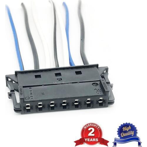 For Mercedes Benz W204 C180 C200 C63 Rear Tail Light Plug Socket Tail lamp Cable Connector Wiring Harness