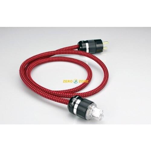 ZEROZONE 1.5M Switzerland Gotham 85025 series audiophile Power Cable US/ UK/ EU/ AU L8-5