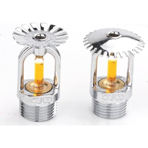 5Pcs Fire Sprinkler Head DN15/57 degree Fire Extinguishing System Protection Equipment Spray Sprinkler