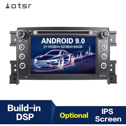 Android 9.0 IPS GPS Navigation Car DVD Player For Suzuki Grand Vitara 2005-2012 Head Unit Multimedia Player Tape Recorder