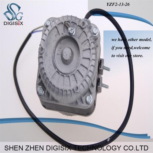 Free shipping YZF Series freezer shaded pole motor YZF2-13-26 freezer condenser cooling motor fan cooler shaded pole motor