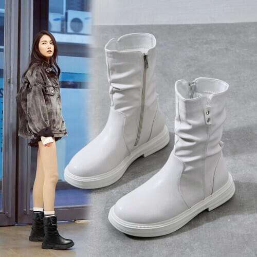 Net Red Martin Boots Womens Autumn 2021 New Shoes Korean Version Of Wild Thin Boots Super Fire Ins Winter Casual Boots