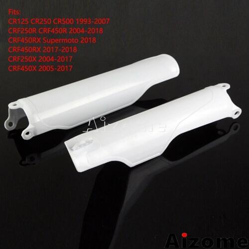 For Honda CRF450X CRF250X 2005-2017 Dirt Bike Shock Fork Protector Covers For Honda CRF250R CRF450R 2004-2018 Enduro Fork Guards