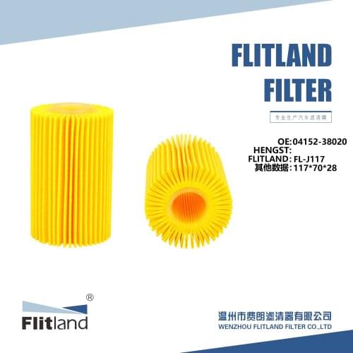 OIL FILTER OE NO 04152-38020 / 04152-YZZA4 USE FOR TOYOTA Tundra Land Cruiser LEXUS LX570 FL-J117