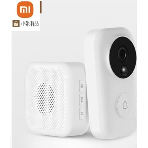 Xiaomi mijia video doorbell set 720P infrared night vision motion detection SMS push intercom free cloud storage smart home