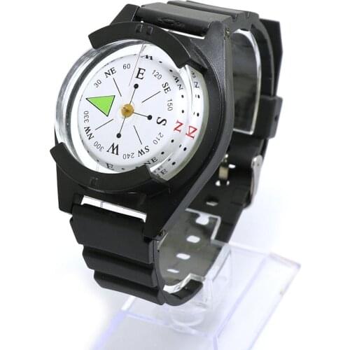 New Wrist Compass Watch Waterproof High Precision Professional Wristband Diving Compass Outdoor Camping Climbing Hiking EDC Tool