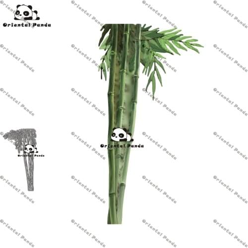 New Dies 2021 Camper Van Metal Tall Bamboo Dies diy Die hoto album cutting die Scg new die for cuttinrapbooking Stecil 2021