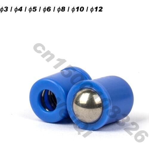 OEM Available ! ball plungers,Stainless Steel body, plastic ball ,body Dia 8mm ,length 9mm