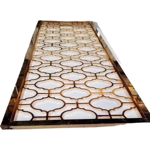 Stainless Steel Screen Partition Home Entrance Door To Block The Living Room Decoration Entrance