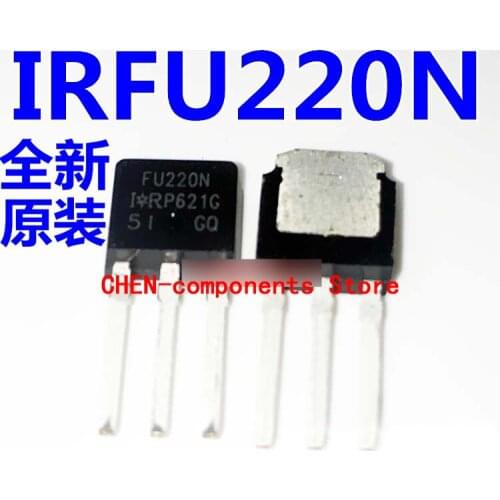 100pcs IRFU220NPBF FU220N straight Insert TO-251