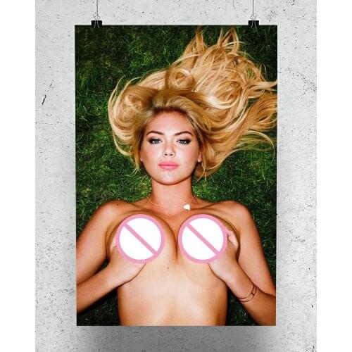 R0096 Kate Upton (9) Star Sexy Beautiful Girl Model Wall Sticker Silk Poster Art Home Decoration