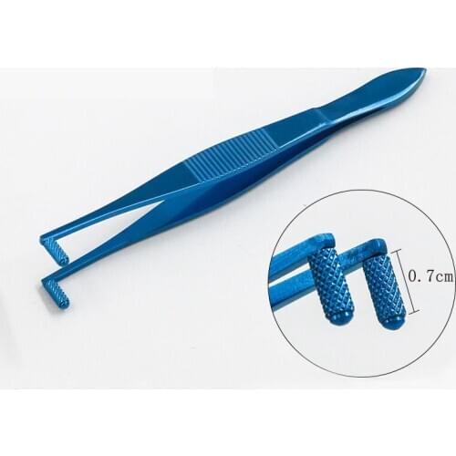Roller tweezers trachoma tweezers ophthalmic microscopy instruments double-wheel massage tweezers corneal epithelium roller twee