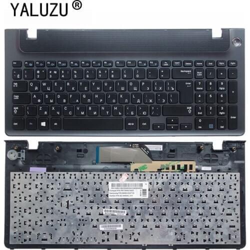 Russian New laptop keyboard with frame for samsung NP355E5C NP355V5C NP300E5E NP350E5C NP350V5C BA59-03270C
