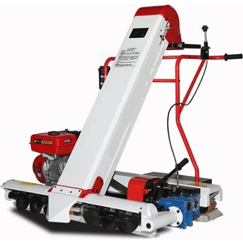 Gasoline Type Self-propelled Grain harvesting artifact bagging machine, household automatic Grain suction machine