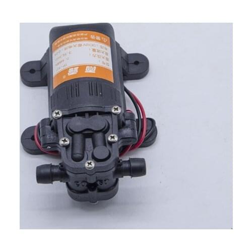 DC 12V 70PSI 3.5L/min Agricultural Electric Water Pump Black Micro High Pressure Diaphragm Water Sprayer Car Wash 12 V