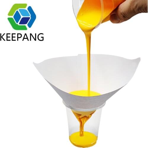 30/20/10 Pcs UV Resin Filter SLA 3D Printer Filter Photocuring Consumables White Paper Cup 3d Printer Thicker Funnel