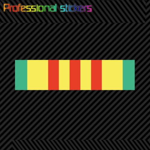 Vietnam Veteran Military Service Ribbon Sticker Self Adhesive Vinyl Stickers for Motos, Cars, Laptops, Phone