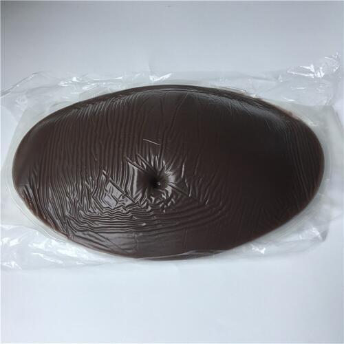 2500g 7~8 months adhesive black silicone fake tummy pregnant belly realistic movie props