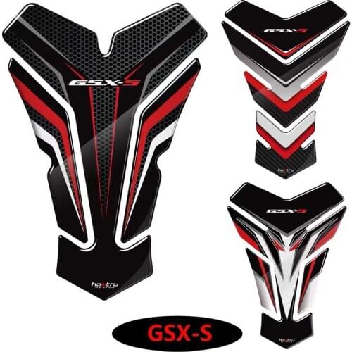 3D Resin Motorcycle Tank Pad Protector Sticker Case for SUZUKI GSX-S1000 GSX-S750 GSX-S1000F Models