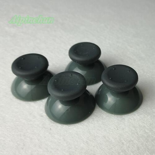 Aipinchun 20Pcs Gray Color 3D Analog Joystick Cap Replacement For Microsoft Xbox 360 Controller Thumbsticks Xbox360 Repair Parts
