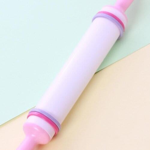 Non-stick Fondant Cake Pin Crafts Plastic Cake Roller Cake Baking O3D6 Tool Dough Roller Cooking K6U0