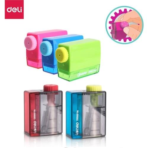 Deli Pencil Sharpener For standard color pencil school office cutter knife kids ER01201