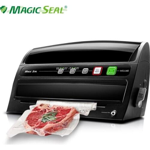 MAGIC SEAL MS1160 Home Vacuum Food Sealer Food Saver Vacuum Sealer Machine Professional Wet Food Vacuum Sealer Packaging Machine