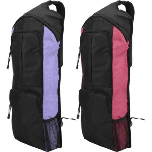 Elastic yoga equipment Yoga Fitness Sports Bag Diagonal Travel Backpack Multifunctional Big Pocket Luggage Bag Yoga Belts loop