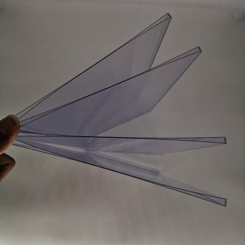 Comic Book Supplies Current Size Comic Toploaders 3*4inch 25pcs/bag New PVC