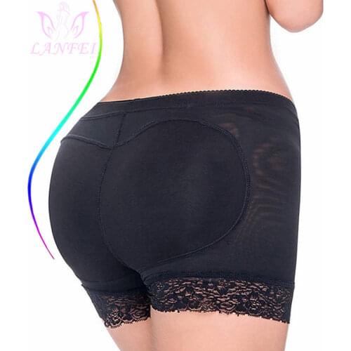 LANFEI Butt Lifter Control Panties Slimming Underwear Body Shapers Women Padded Panty Short Brief Lace Shapewear Modeling Corset