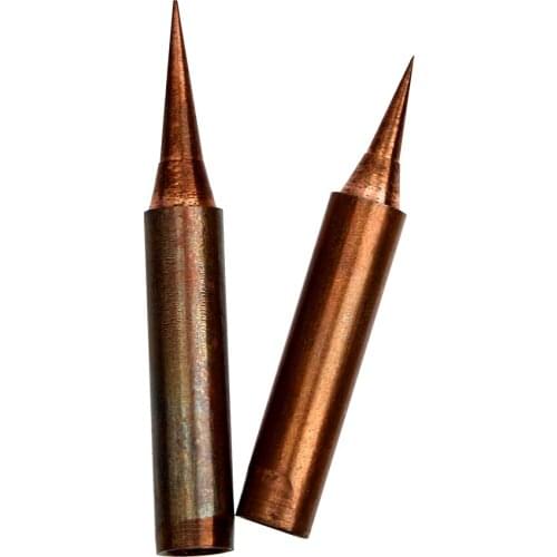 DIYWORK Non-magnetic Oxygen-free Copper Soldering Iron Tip For Solder Station Tools 900M-T-I 900M-T-SI