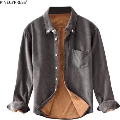 Pinecypress Men's Warm Shirts