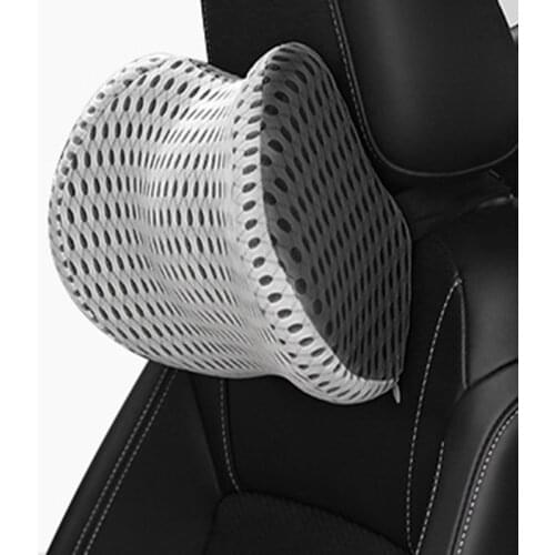 Car Headrest Neck Pillow Support Universal Soft Neck Pillows Cushion Memory Foam Lumbar Back Support Interior Automotive Goods