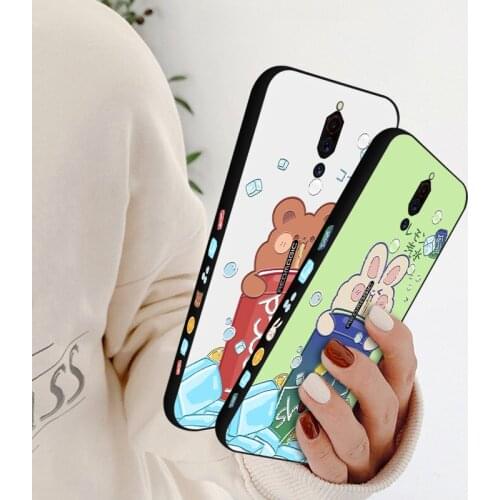 Luxury Side Pattern Case For Nubia Play Red Magic 6 Pro Cool Coke Drink Back Cover For ZTE Axon 10 Pro A2020 Pro